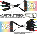 Load image into Gallery viewer, Resistance Band Set - 11 Pieces - 150lbs
